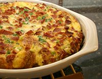 Ham and Egg Casserole - Easy Ham Casserole